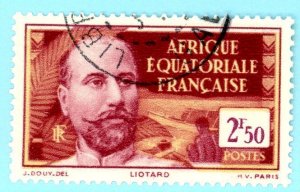 French Equatorial Africa, Scott #68, Used