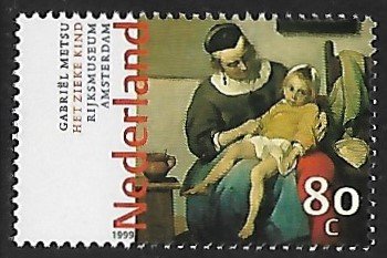 Netherlands - # 1029f - Painting - The Sick Child - MNH....(ON3)