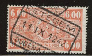 Belgium Parcel Post Scott Q254 Used 1941