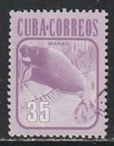 1981 Cuba - Sc 2461 - used VF - 1 single - Manatee