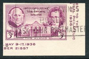 United States #778d used, Texas Centennial