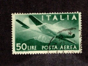 ITALY #C113 AIRMAIL F/U ~JM-3593