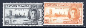 CAYMAN IS  -- 1946     VICTORY ISSUE  -  Lightly Hinged   