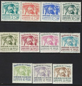 Mexico 806-11 C153-57 MNH/MOG 880F