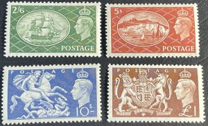 GREAT BRITAIN # 286-289-MINT/HINGED--COMPLETE SET--1951