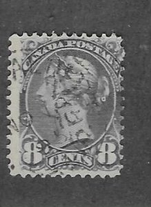 Canada #44  8c Queen Victoria   (U) CV $7.00