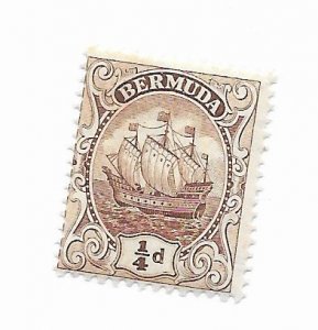 Bermuda #40 MH - Stamp CAT VALUE $2.10