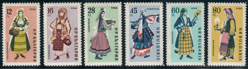 Bulgaria  #1130-1135  Mint NH CV $3.65