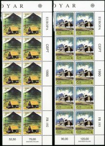 Faroe Islands Stamps # 205-6 MNH XF Lot of 10x sets Scott Value $27.50