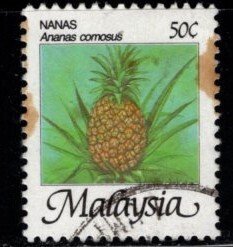 Malaysia - #330 Ananas Comosus - Used