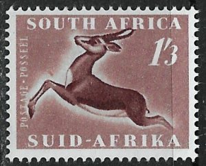 South Africa ~ Scott # 196 ~ MNH ~ Springbok