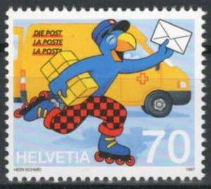 Switzerland 986 MNH Globi Postman Postal Service ZAYIX 0324S0106M