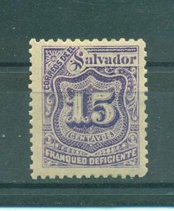 El Salvador sc# J30 mhr cat value $.50