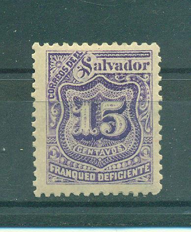 El Salvador sc# J30 mhr cat value $.50