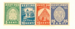 ESTONIA 134-7 MNH CV $12.00 BIN $7.00