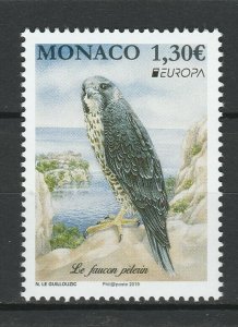 Monaco 2019 CEPT Europa Birds MNH stamp