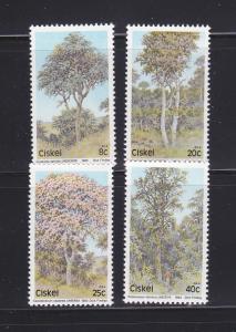 South Africa Ciskei 46-49 Set MNH Trees