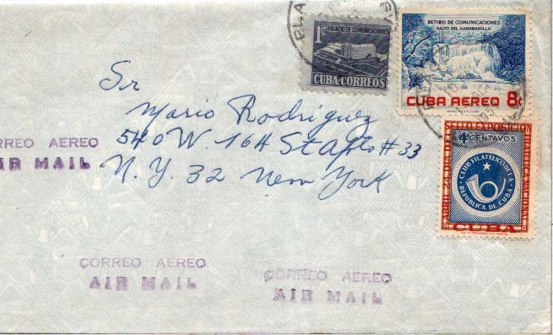 Cuba 1c Proposed Communications Building Postal Tax, 4c Philatelic Club of Cu...