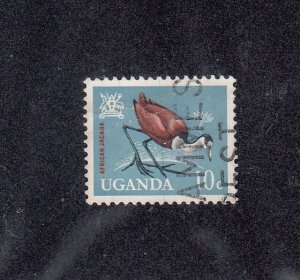 Uganda Scott #98 Used