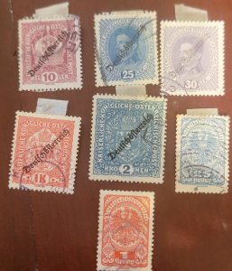 Austria   184 188 189 195 172 209 217 used