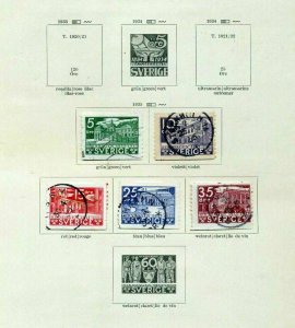 Sweden Portugal Samos OLD/MID M&U on Pages(Apx 70+Items)Hux 761