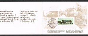 Canada Post 1985 Souvenir Folder Antigonish Opening