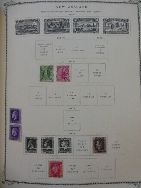 EDW1949SELL : NEW ZEALAND An Exceptional 20th Century collection. Catalog $18479