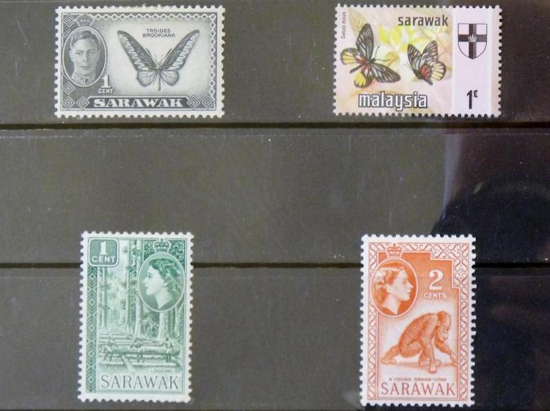 2528   Sarawak   MH, VF   # 180, 197, 198, 235       CV$ 2.20