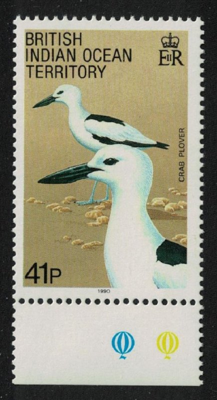 BIOT Crab plover Bird 41c SG#95