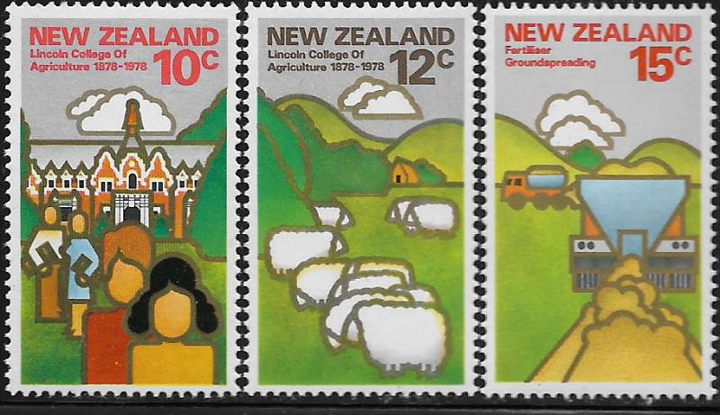 NEW ZEALAND, 660-665, MNH, DAIRY FARMING