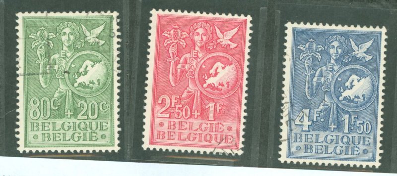 Belgium #B544-46  Single (Complete Set)