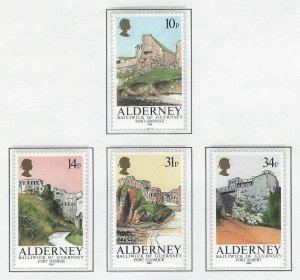 Alderney   mnh s.c.#  28-31
