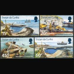 TRISTAN DA CUNHA 1996 - Scott# 580-3 New Harbor Set of 4 NH