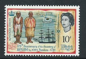 Fiji   QEII SG 352  MLH