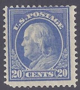 Scott #419 Mint PH OG Fine