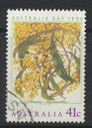 SG 1229  SC# 1163 Used  Australia Day Golden Wattle