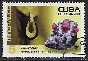 Cuba # 4413 - Minerals - Corundum - unused / CTO....{R16}