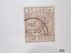 Saint Lucia #29a used