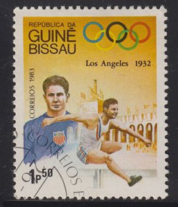 Guinea-Bissau 490 Olympic Long Jump 1983