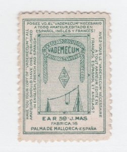 Palma Spain Mallorca Cinderella stamp #4500 scarce no gum
