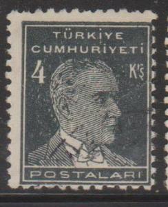 Turkey Sc#744 Used