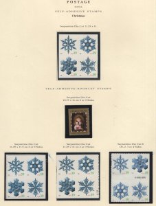 Scott 4100 - 4112 - Christmas . Set Of 17.  MNH. OG. #02 4100s17