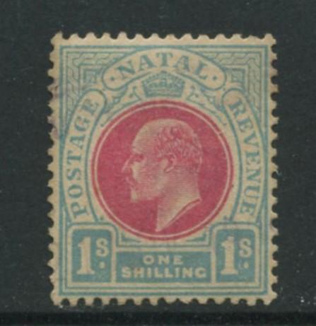 Natal -Scott 90 - KEVII Definitive -1902 - MNG - Single 1/-  Stamp