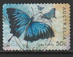 2003 Australia - Sc 2198 - used VF - 1 single - Ulysses butterfly