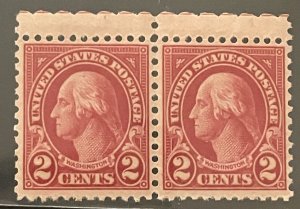 Scott# 595 (pair) MNH