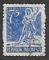 Indonesia # 384 - Mythological Hero - used.....{GR46}