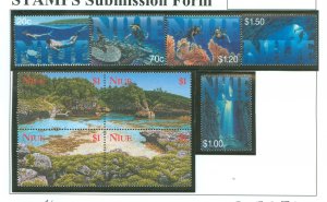 Niue #701/707-711 Mint (NH) Single (Complete Set)