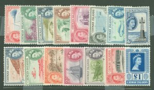 Cayman Islands #135-49 Unused Single (Complete Set)