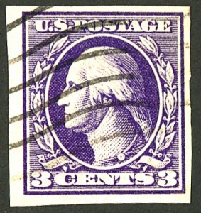 U.S. #535 USED CREASE