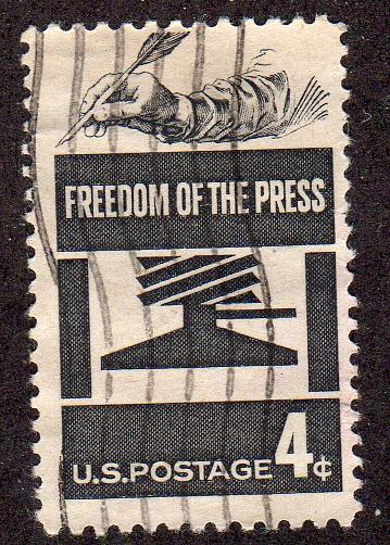 United States 1119 - Used - Freedom of the Press